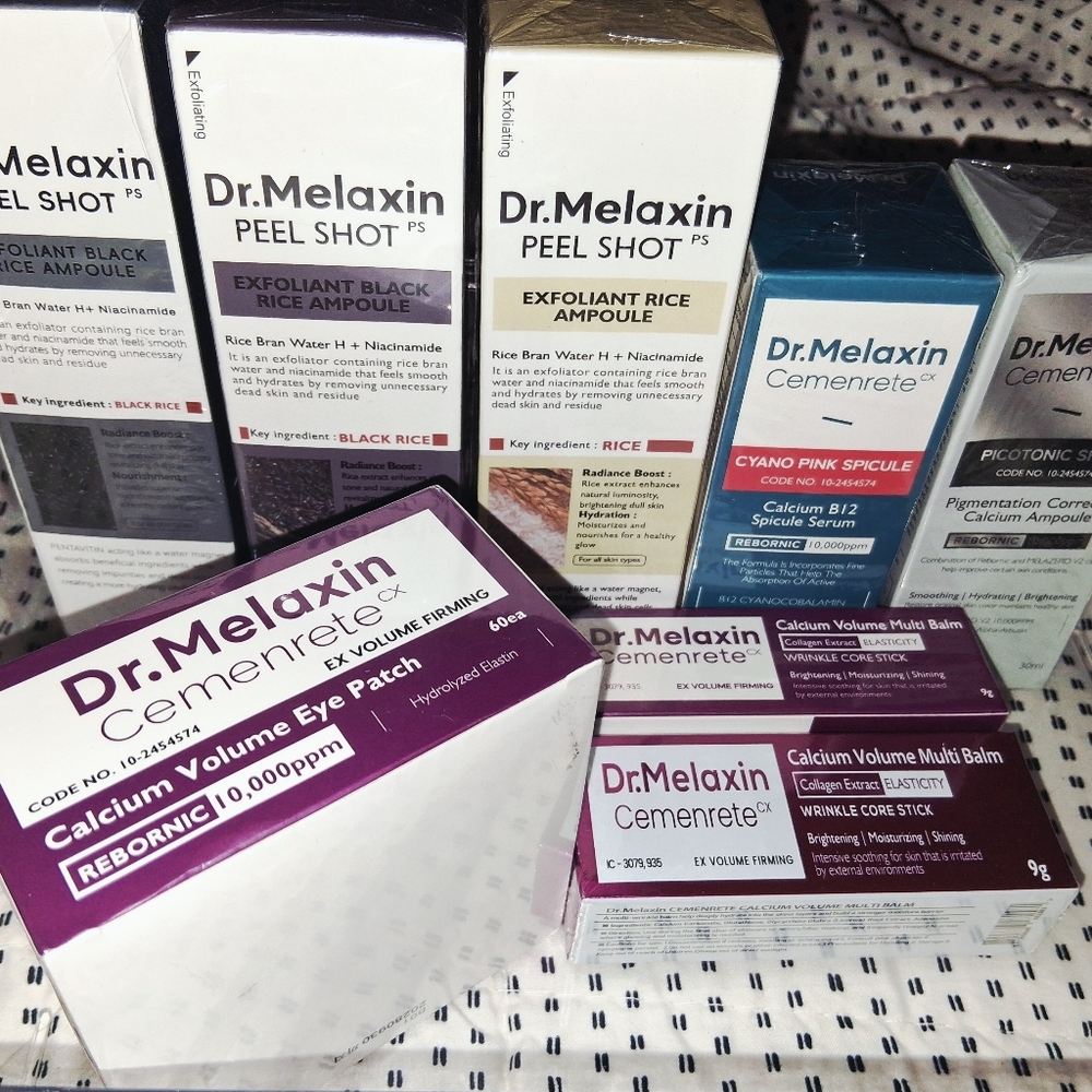 NEW KOREAN SKINCARE SET-DR. MELAXIN